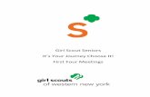 Girl Scout Seniors - Homesteadgswnytraining.homestead.com › TrainingMaterials › Senior_FFMs_-_for_web.pdfimportant part of Girl Scouting that they will learn throughout their time