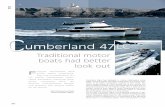 Fountaine Pajot - Cumberland 47€¦ · Fountaine Pajot has believed in motor catamarans since 2000. And the builder has taken advantage of a certain hesi-tation of its major competitor,