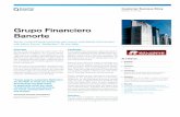 Grupo Financiero Banorte - Micro Focus...security threats. Solution For the initial installation, Banorte’s technical support team wanted to connect branch bank users to treasury