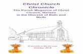Christ Church Chronicle › wp-content › ... · £5 annually or 50p per copy October 2018 Christ Church Chronicle The Parish Magazine of Christ Church, Nailsea in the Diocese of