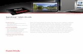SanDisk® SSD PLUS · At SanDisk, we’re expanding the possibilities of data storage. For more than 25 years, SanDisk’s ideas have helped transform the industry, delivering next