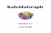 Comp Book File - Science | Engineering · KaleidaGraph 8 7.9 Changing Plot Color.....141 7.10 Resizing the Plot.....142
