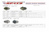 76t - Alternator Catalog - QBrand.com - Alternator Catalog.pdfDelco 21!SI Series Replace with 22SI Hinge Mount VOLT AMP PART NUMBER TYPE CODE NOTE 12 150 150 150 19020310 WA2212145