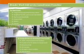 Wonder Wash Self-service Laundromat Franchisewonderwash.com.sg › franchisebrochure.pdf · Franchise Support Wonder Wash, the Franchisor, provides A recognized brand synonymous with