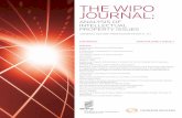 THE WIPO JOURNAL · 2010 VOLUME 2 ISSUE 1 THE WIPO JOURNAL: ANALYSIS OF INTELLECTUAL PROPERTY ISSUES 1-142 ANALYSIS OF INTELLECTUAL PROPERTY ISSUES THE WIPO JOURNAL: GENERAL EDITOR: