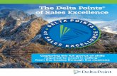 The Delta Points of Sales Excellence€¦ · [Todd Lovins, District Sales Manager, AstraZeneca] Over the years, Delta Point has provided training on the various skills and competencies