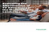 Evaluating the Effectiveness of TV Advertising in the ... found that TV advertising and video content