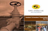 GAIL (India) Ltd. · 2017-01-07 · GAIL (India) Ltd. India’s Youngest Maharatna 1 . Safe Harbor Statement This presentation has been prepared by GAIL (India) Ltd (Company or GAIL)