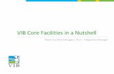 VIB in a Nutshell - For Life · GENT ANTWERPEN LEUVEN BRUSSEL Core Facilities ...a key asset ‘VIB - Institutional Core Facilities’ Users: VIB – academic - profit
