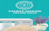 Candle-Making › wp-content › uploads › 2019 › ...making beautiful candles that have a clean, slow burn. Hearts & Crafts soy wax has a melting point of 120 degrees. While making