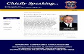 Chiefly Speaking - nychiefs.org€¦ · Chiefly Speaking... Monthly newsletter of the New York State Association of Chiefs of Police, Inc. May 2020 Executive Director 3 Traffic Safety