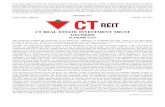 6SEP201314471048 CT REAL ESTATE … › 762287231 › files › doc_downloads › ...Investment Trust (the ‘‘REIT’’), an unincorporated, closed-end real estate investment trust