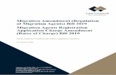 Migration Amendment (Regulation of Migration Agents) Bill ... · Migration Agents Registration Application Charge Amendment (Rates of Charge) Bill 2019 Page 6 with relevant skills