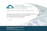 Secure Technology Alliance - Implementation …...2017/10/03  · Secure Technology Alliance ©2017 Page 6 2 Payments with Wearables Defined For the purpose of the white paper, a wearable