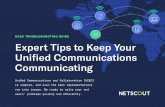 UC&C TROUBLESHOOTING GUIDE Expert Tips to … › sites › default › files › 2019-09 › EQF...5 NETSCOUT Expert Tips to Keep Your Unified Communications CommunicatingExpert Tips