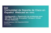 Comunidadde Soportede Cisco en Español Webcast …...Comunidadde Soportede Cisco en Español Webcast en vivo: Itzcoatl Espinosa, CCIE Seguridad#33540 HTTS TAC CSE 20 de mayo del 2014