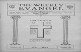 THE WEEKLY EVANGEL · THE WEEKLY EVANGEL GO YE INTO ALL THE ~ORLD AND PREACH Number 146 A DECLARATION OF LIB ERTY . Ye shall Where know the the Spirit truth and of the the truth Lord
