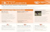 STUDY ABROAD FOR C LA STUDENTS › ... › FINAL_CoLA_InfoSheet_Rev_3_22_17.pdf3. Honors students are eligible for a $500 travel grant to study abroad. Merit scholarships are available