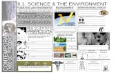 SCIENTIFIC ADVANCEMENTS ENVIRONMENT DEMOGRAPHIC … · forests brief synopsis: _____ medical geographic 6.1: science & the environment scientific advancements environment demographic