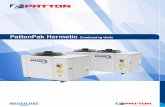 PattonPak Hermetic Condensing Units - Beijer Ref · 2018-03-02 · PATTONPAK PEM/PCC 100 - 500 PEM/PCC HERMETIC 100 - 500 1 5 hp Model Nom. hp Refrigerant Evaporating Temp °C-30