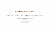 Agile Product Lifecycle Management - PL Developments · AIS Developer Guide 8 Agile Product Lifecycle Management Key Features Key features supported by AIS include: Programmatic access