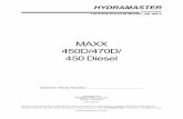 MAXX 450D/470D/ 450 Diesel · Fig 10-4 Wiring Diagram Sht 4 for 450 and 470 Models ..... 10-5. MAXX 450D/470D/450 Diesel HydraMaster Corporation Quick Reference. MAXX 450D/470D/450