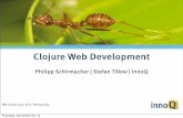 Clojure Web Development - XP Days...2012/11/29  · © 2011 innoQ Deutschland GmbH  27.04.10 14:17 Page 1 of 1 A practical Lisp variant for the JVM ...