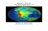 Planet Earth: An Introduction to Earth Sciences aboulang/4d4/planet/Planet_Earth_Topic_4.pdf Planet