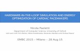 HARDWARE-IN-THE-LOOP SIMULATION AND ENERGY … · HARDWARE-IN-THE-LOOP SIMULATION AND ENERGY OPTIMIZATION OF CARDIAC PACEMAKERS Nicola Paoletti Department of Computer Science, University