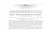 THE THEOSOPHICAL PATH · 2013-10-14 · tian Gnostics, taught the real essence of Christianity; but it has suited the convenience of later ecclesiastical authorities to stigmatize