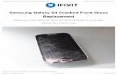Samsung Galaxy S4 Cracked Front Glass Replacement Samsung Galaxy S4 Cracked Front Glass Replacement