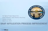 Kaizen, Lean and Six Sigma in Ohio State Government - Six Sigma … · 2014-10-08 · SNAP APPLICATION PROCESS IMPROVEMENT Six Sigma Project Report Out . Scott Anderson, Zach Kromer,