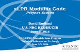 xLPR Modular Code06/04/2014 VC Summer crack LBB Reg Guide Draft MRP-139 Wolf Creek RIS2008-25 xLPR initiated xLPR pilot complete xLPR V2 complete LBB regulation--> xLPR V3 complete