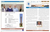 St. Peter's Abbey - Oblate News O B L A T E June - 2007 musings · 2007-06-01 · A Newsletter for the Oblates of St. Peter’s Abbey O B L A T E June - 2007 musings Oblates are invited