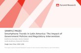 SAMPLE PAGES Smartphone Trends in Latin America: The Impact … · Smartphone sales in Latin America increased by XX% in 2014 over 2013, reaching XXm units, primarily driven by strong