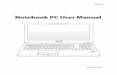 Notebook PC User Manualdlcdnet.asus.com/pub/ASUS/nb/G55VW/E6932_eManual_G55VW_Z...8 Notebook PC User Manual SAFE TEMP: This Notebook PC should only be used in environments with ambient