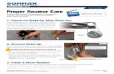 RAMO PARTS ro Proper Reamer Care · 2. Bore Reaming Use the associated “F-Tool” kit and VB-FIX reaming fixture as illustrated below to ream the bore. General "F-Tool" Reaming