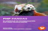 PHP Pandas (ES) - Leanpubsamples.leanpub.com/php-pandas-es-sample.pdf · 2016-01-13 · 1.Instalación AntesdeempezaratrabajarconPHP,primerotenemosqueinstalarlo.Comoverás, PHP es
