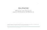 SUNDEsundenc.com.mx/SUNDE DRIVERS/Diana2/Manual de usuario...MANUAL DE USUARIO VPOINT2.2 Y DIANA2 1 SUNDE Manual de Usuario para vPoint2.2 & Diana 2 Gracias comprar la terminal SUNDE.