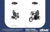 Sport Rider Manual Cover 1 - Amazon S3 › ns.drive.prod › ... · Easy Rider Owner’’s Handbook Part Code SR003 (Page 3) the Outdoor speed setting on a public footpath is an