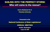 SAILING INTO THE PERFECT STORM: Who will …Seattle, Washington August 19, 2005 I. LONGTERM TRENDS IN U.S. HEALTH SPENDING SAILING INTO THE PERFECT STORM: Who will come to the rescue?