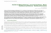 Introductory scenarios for interactive television - Welcome to tech.ebu.ch · 2016-09-05 · EBU Technical Review -Spring 1998 2 E.J. Wilson understood that conceptsof interactivityare