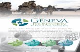 370+ 195+ 150+ 45+ - Geneva USA€¦ · submitting reports to sponsors; and initiating and monitoring subcontracts. INDUSTRY SPONSORED RESEARCH: CLINICAL TRIALS Geneva manages researcher-initiated