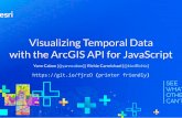 Visualizing Temporal Data with the ArcGIS API for JavaScript · 2019-08-08 · 2019 Esri User Conference -- Presentation, 2019 Esri User Conference,Visualizing Temporal Data with