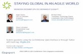 STAYING GLOBAL IN AN AGILE WORLD · 2019-09-24 · STAYING GLOBAL IN AN AGILE WORLD WEDNESDAY, DECEMBER 19TH, 2012. BEGINNING AT 11:00 AM PT Adam Asnes CEO & President Lingoport ...