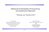 Material Potentially Presenting an Explosive Hazardproceedings.ndia.org/JSEM2006/Thursday/Helmlinger.pdf · 2019-12-02 · 3of 42 What is MPPEH? Material Potentially Presenting an