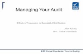 Managing Your Audit - Safe Food Alliance › wp-content › uploads › 2014conf...non-conformities and the action that has/will be taken to address the non-conformity. Definitions