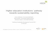 Higher education institutions pathway towards …...2017/09/28  · Higher education institutions´ pathway towards sustainability reporting Coco Klußmann, Frei Universität Berlin