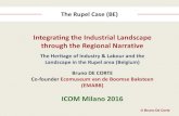 Integrating the Industrial Landscape through the …network.icom.museum/.../pdf/04_DeCorte_Presentation_Site.pdfTomorrowland The Rupel Case (BE) Competition with the Leisure Industry?