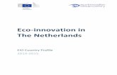NETHERLANDS eco-innovation 2015 - European Commission · 2016-08-26 · The country’s GDP was €655 billion in 2014, and nominal GDP/capita is €38,900 (2014, Eurostat), fifth